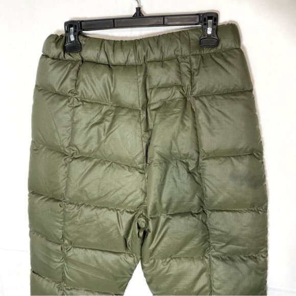Vintage Pioneer Brand Sportswear Green Quilted Down Filled Snow Pants S - Picture 13 of 16